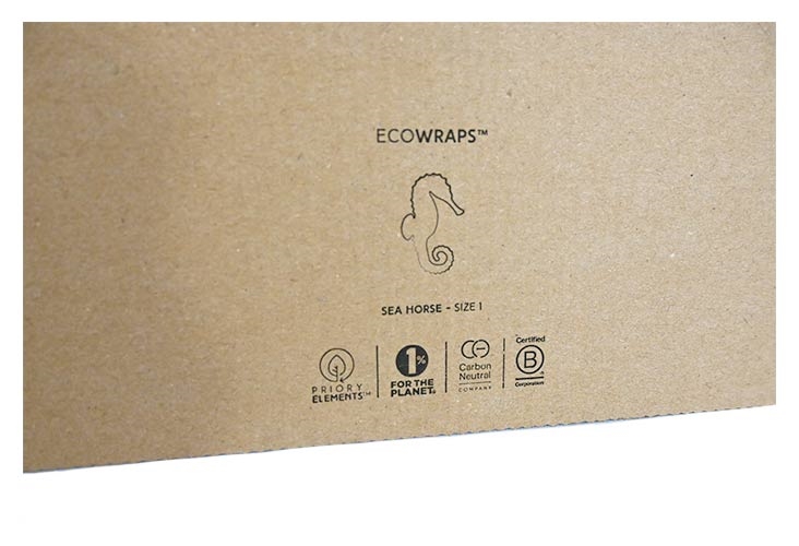 Eco-Friendly Book Wraps – Priory Elements EcoWraps ™ – 216 x 151 x 51mm - Seahorse - 2