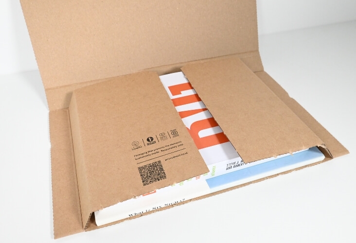 Book Wraps - EcoWraps ™ – 251 x 163 x 70mm - Puffin image