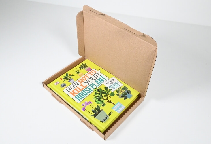 Image of Brown Postal Boxes - 218 x 159 x 20mm - 50 Boxes