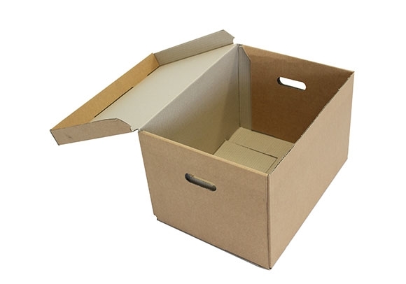 470 x 355 x 275mm Archive Boxes With Hinged Lid