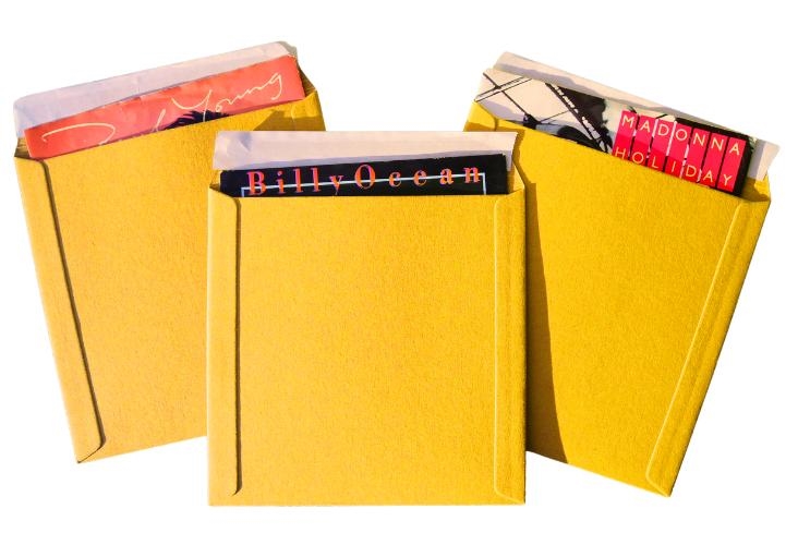 7 Inch Vinyl Record Mailers - 202 x 202mm - Solid Board Image 5