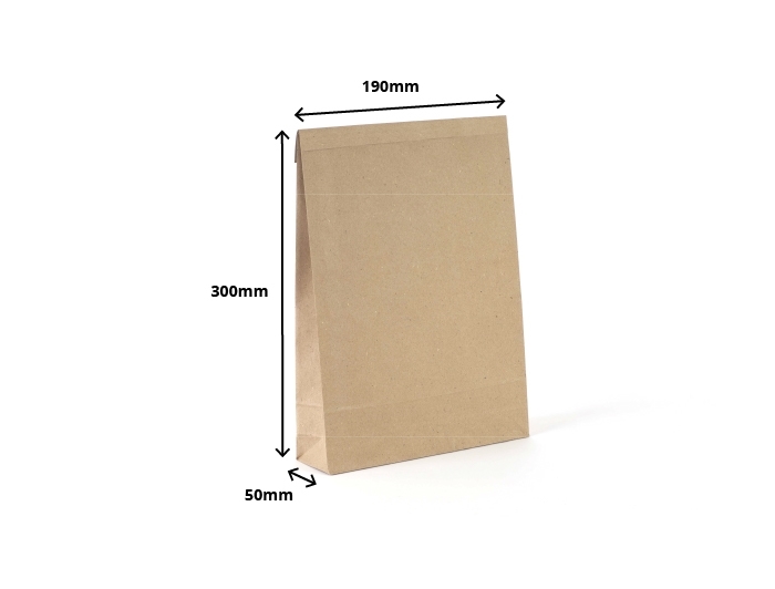 Grass Paper Mailing Bags - 190 x 300 x 50mm