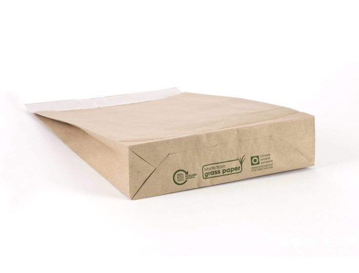 Grass Paper Mailing Bags - 190 x 300 x 50mm - 2