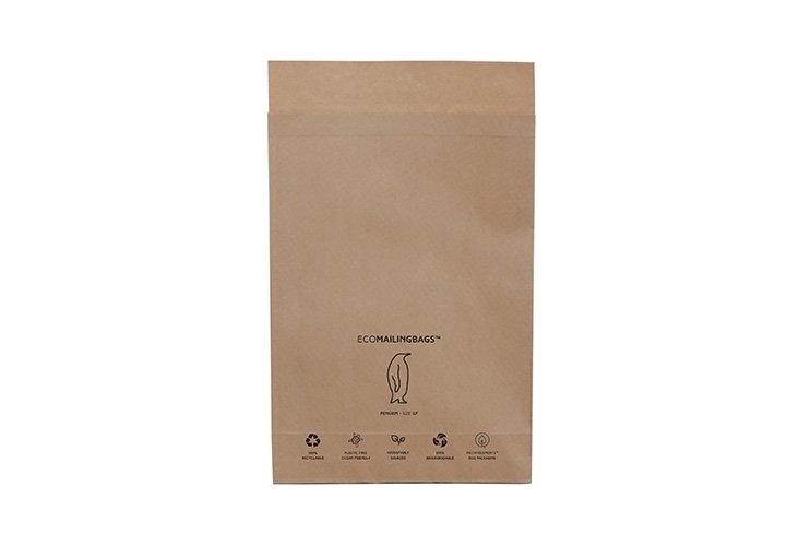 Paper Mailing Bags - Priory Elements EcoMailingBags™ - Letterbox Friendly - 300 x 190 x 25mm - Penguin Image 5