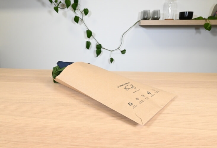 Paper Mailing Bags - Priory Elements EcoMailingBags™ - Letterbox Friendly - 353 x 223 x 25mm - Sea Turtle Image 2