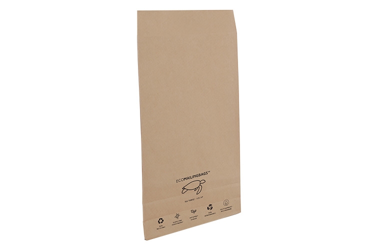 Paper Mailing Bags - Priory Elements EcoMailingBags™ - Letterbox Friendly - 353 x 223 x 25mm - Sea Turtle Image 4