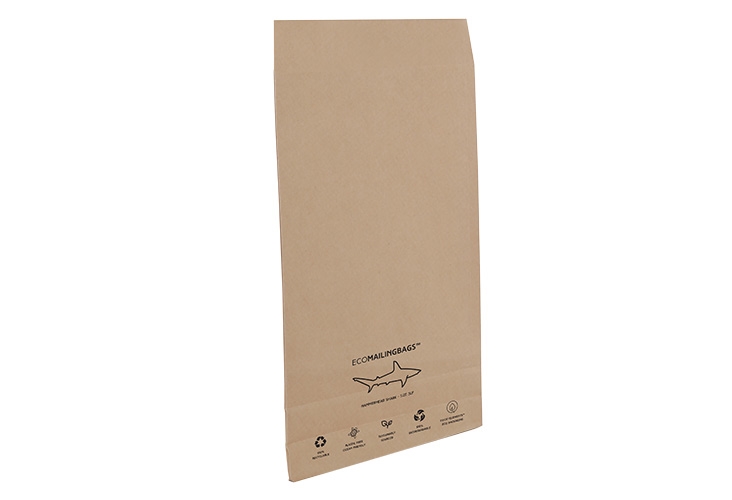 Paper Mailing Bags - Priory Elements EcoMailingBags™ - 260 x 410 x 25mm - Hammerhead Shark LF