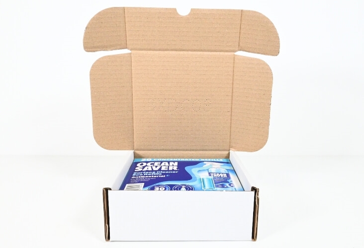 Image of White Postal Boxes - 150 x 150 x 60mm - 50 Boxes