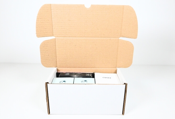 Image of White Postal Boxes - 200 x 100 x 100mm - 50 Boxes