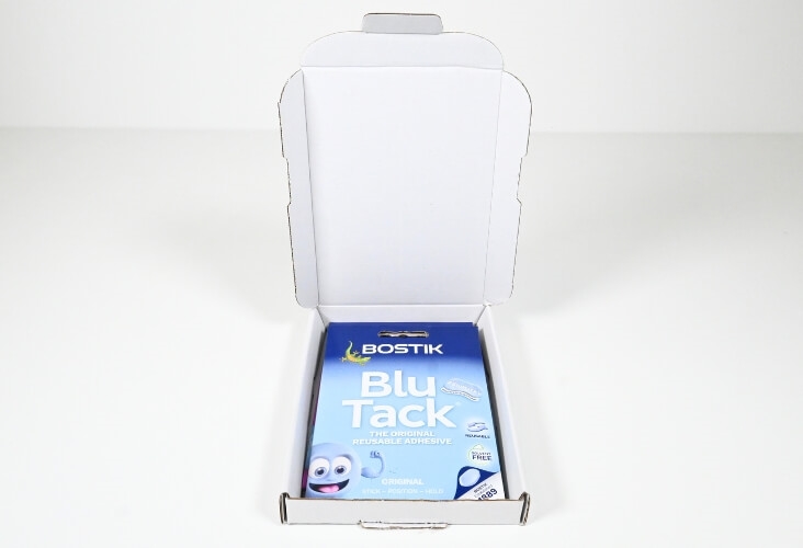White Postal Boxes - 163 x 112 x 20mm  image