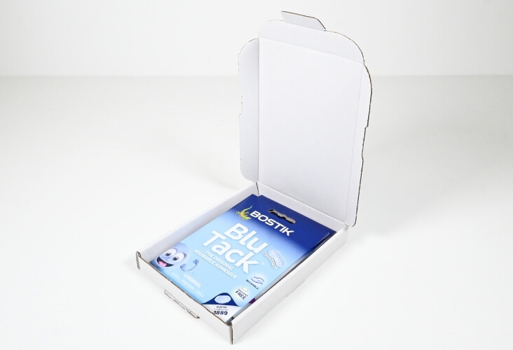 Image of White Postal Boxes - 163 x 112 x 20mm - 50 Boxes