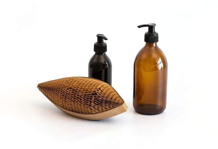 25 x 350mm Flexi-Hex® Air Sleeves - Kraft Image 3