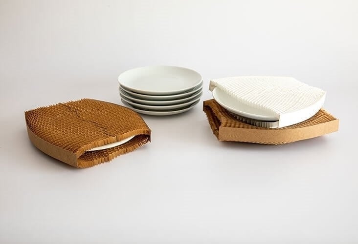 25 x 350mm Flexi-Hex® Air Sleeves - Kraft Image 4
