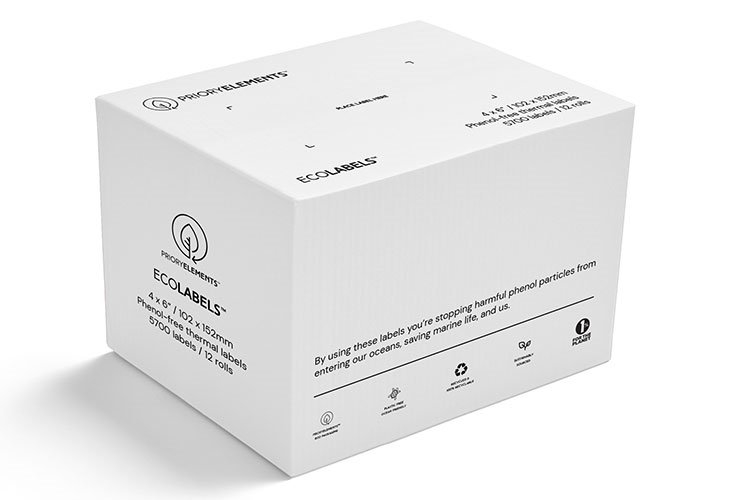 6 x 4 Phenol Free Thermal Labels | 475 Labels Per Roll | 152 x 102mm Image 2