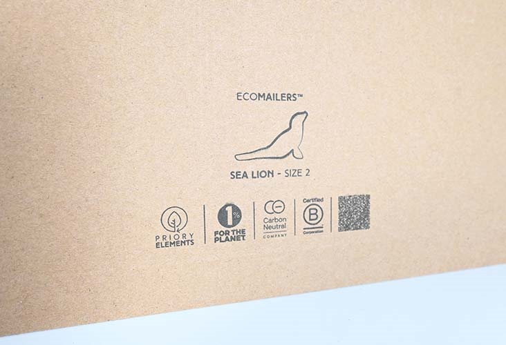 234 x 334mm Priory Elements EcoMailers - Sea Lion Image 2