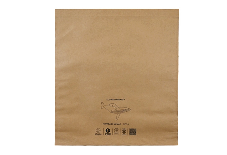 Paper Mailing Bags - Priory Elements EcoMailingBags™ - 480 x 100 x 500mm - Humpback Whale