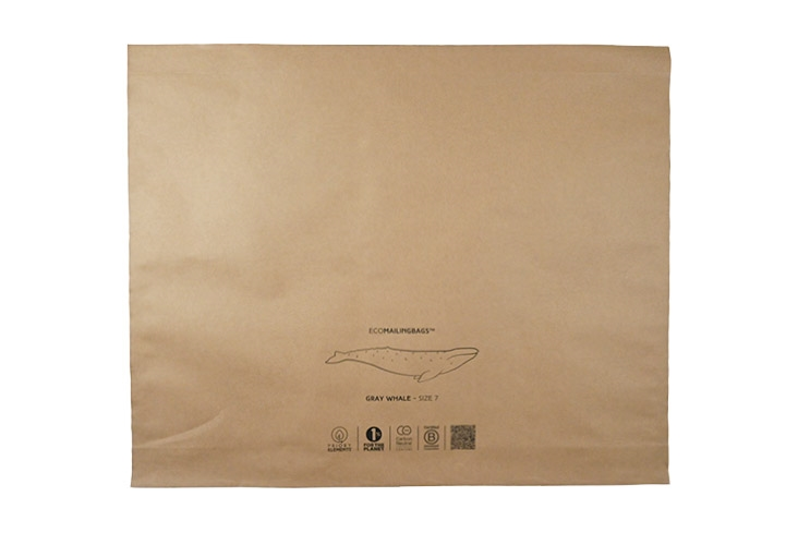 Paper Mailing Bags - Priory Elements EcoMailingBags™ - 650 x 100 x 500mm - Grey Whale