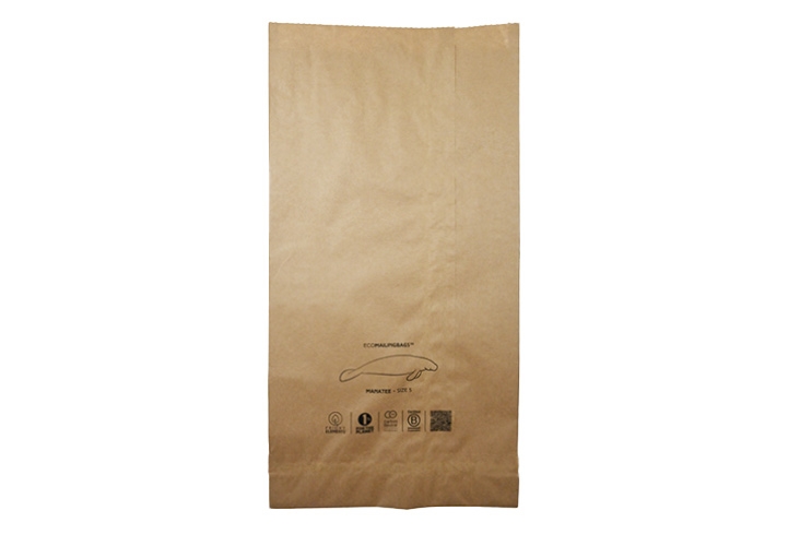 Paper Mailing Bags - Priory Elements EcoMailingBags™ - 330 x 100 x 585mm - Manatee