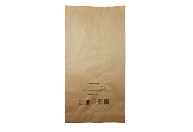 Paper Mailing Bags - Priory Elements EcoMailingBags™ - 585 x 330 x 100mm - Manatee Image 4