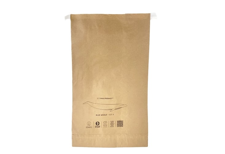 Paper Mailing Bags - Priory Elements EcoMailingBags™ - 695 x 420 x 100mm - Blue Whale Image 2