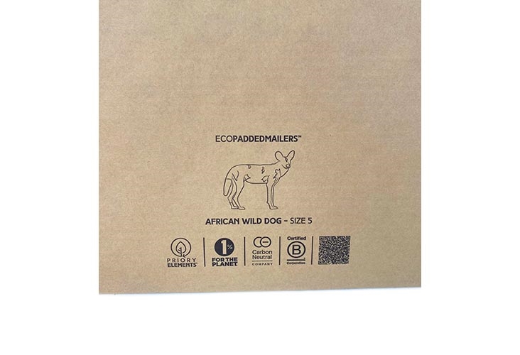 Priory Elements EcoPaddedMailers - 270 x 360mm - African Wild Dog Image 5