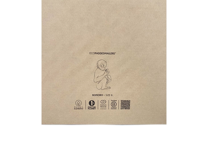 Priory Elements EcoPaddedMailers - 300 x 445mm - Bonobo Image 5