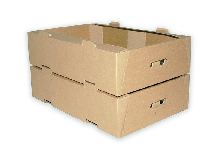 Image of Cardboard Produce Trays - 567 x 382 x 140mm - 10 Trays