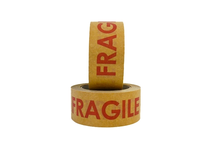 48mm x 50m - Paper Fragile Packing Tape