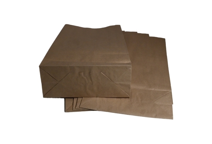 Brown Grab Bags - 150 x 70 x 350mm Image 3