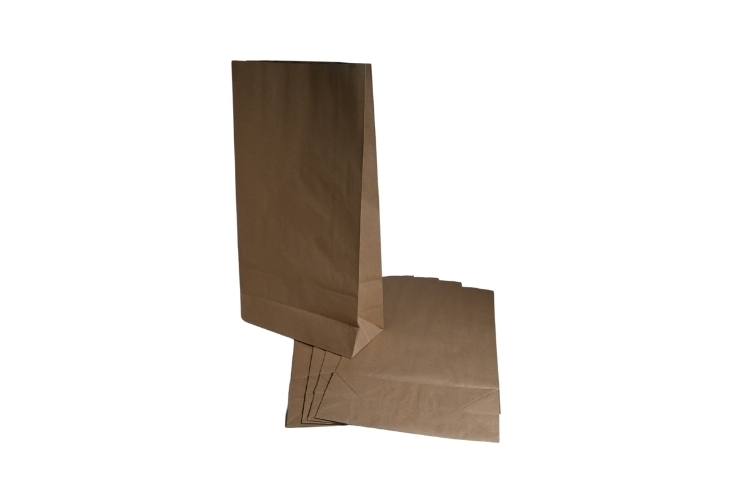 Brown Grab Bags - 150 x 70 x 350mm Image 4