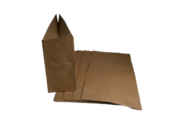 Brown Grab Bags - 250 x 140 x 390mm Image 2