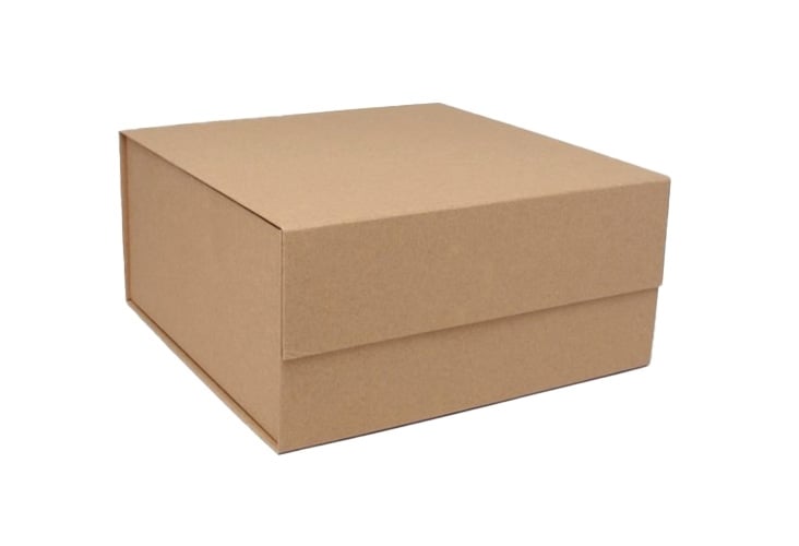 Kraft Magnetic Gift Boxes - 250 x 250 x 120mm