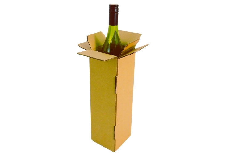 Double Wall Cardboard Bottle Boxes - 360 x 105 x 102mm