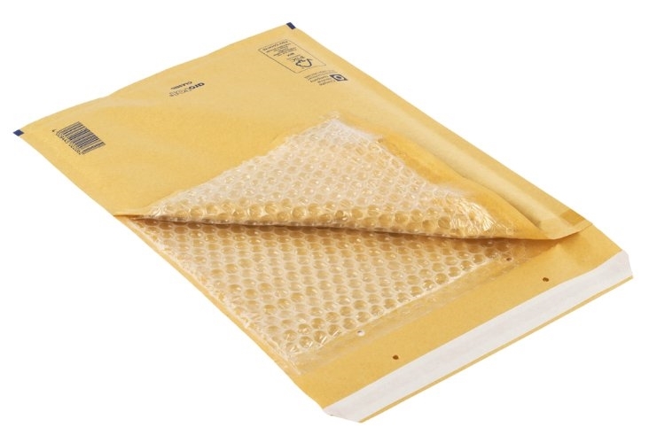 150mm x 215mm - Arofol Size 3C Padded Envelopes - Gold - 2