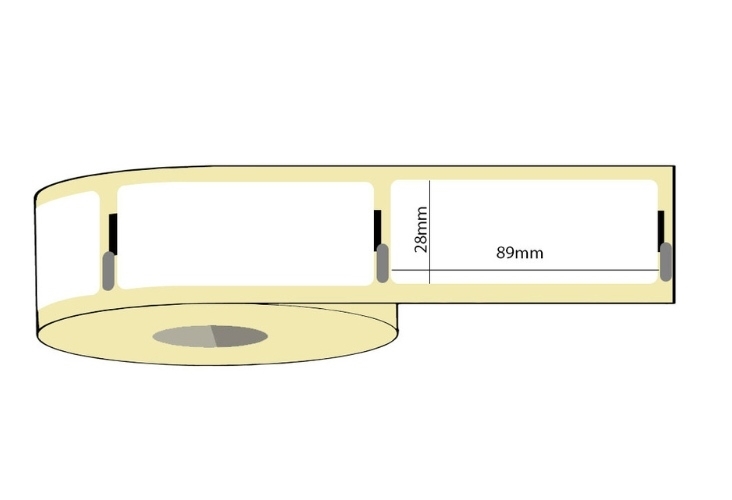 Dymo LabelWriter Standard Address Label 28 X 89 mm