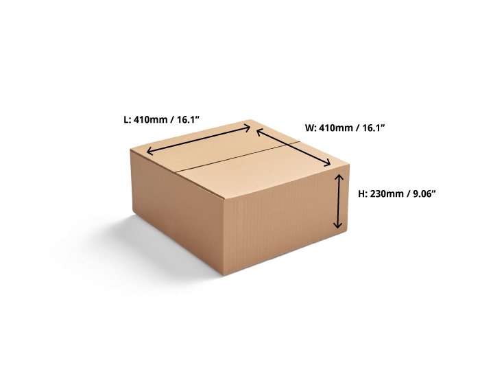 Double Wall Cardboard Boxes - 410 x 410 x 230mm image