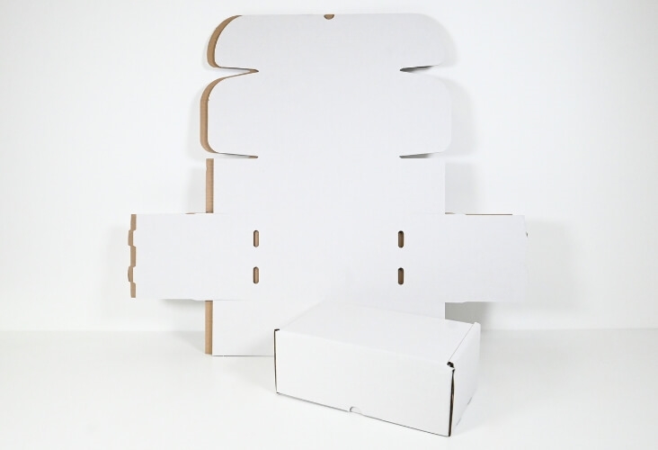 White Postal Boxes - 250 x 150 x 100mm Image 6