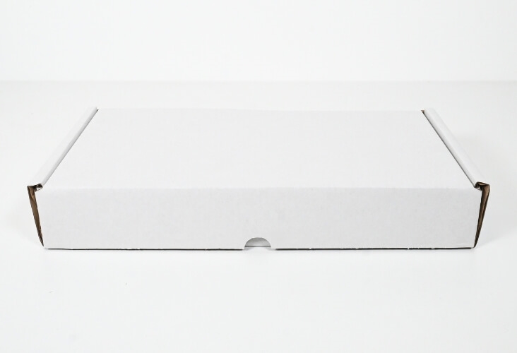 White Postal Boxes - 305 x 152 x 50mm Image 3