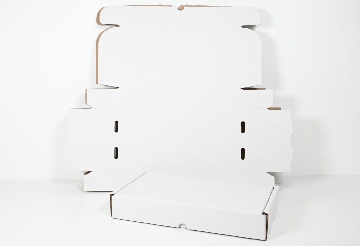 White Postal Boxes - 305 x 152 x 50mm Image 6