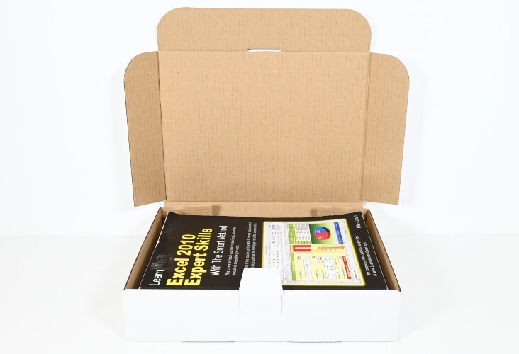 Image of White Postal Boxes - 310 x 234 x 63mm - 50 Boxes