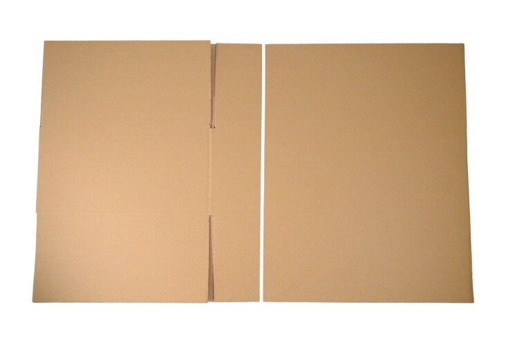 Economy Single Wall Cardboard Boxes - 457 x 305 x 152mm Image 2