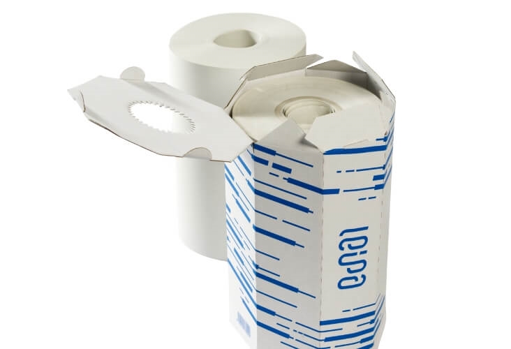White Pull 'N Pack Voidfill Paper Dispenser - 375mm x 350m Image 5