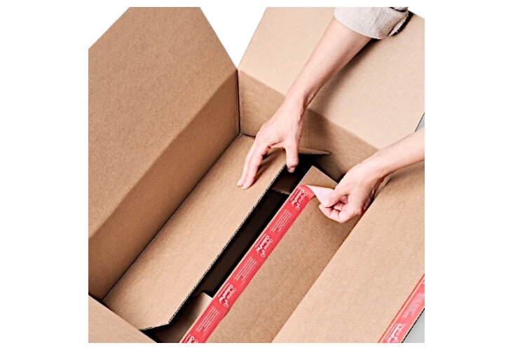 550 x 365 x 155mm - CP 159.563716 ColomPac Instant Bottom Boxes Image 2
