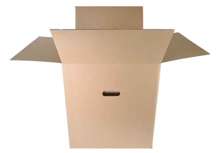 Double Wall Moving Boxes with Handles - 456 x 456 x 510mm Image 2