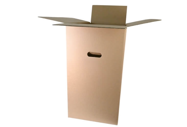 Double Wall Moving Boxes with Handles - 456 x 456 x 780mm Image 2