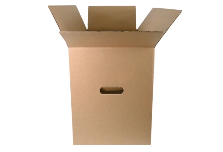 Image of Double Wall Moving Boxes with Handles - 600 x 300 x 400mm - 20 Boxes