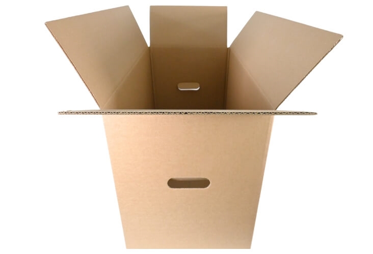 Double Wall Moving Boxes with Handles - 600 x 300 x 400mm Image 2