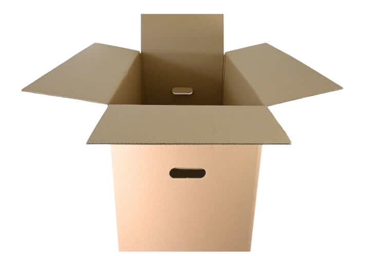 Double Wall Moving Boxes with Handles - 650 x 350 x 650mm Image 3