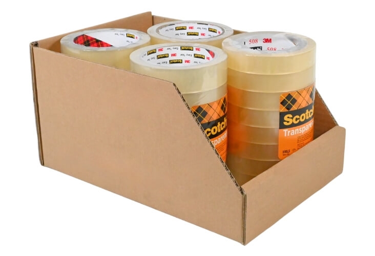Cardboard Storage Bins - 283 x 194 x 146mm Image 2