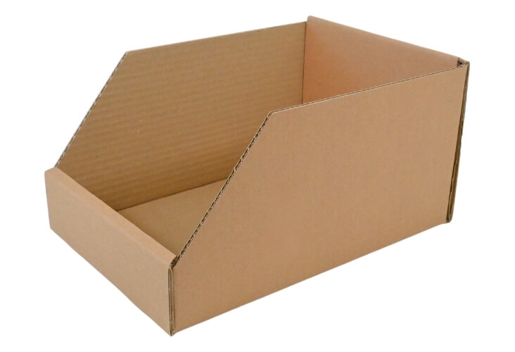 Cardboard Storage Bins - 283 x 194 x 146mm Image 4